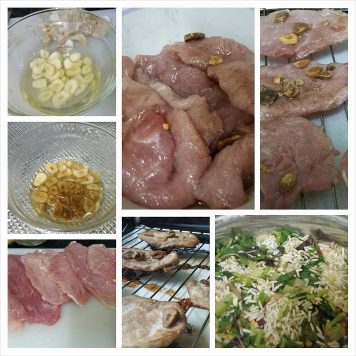 Pork chinese chop recipe rice style