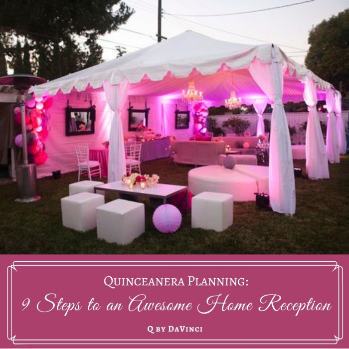 How do you make decoration for a quinceanera