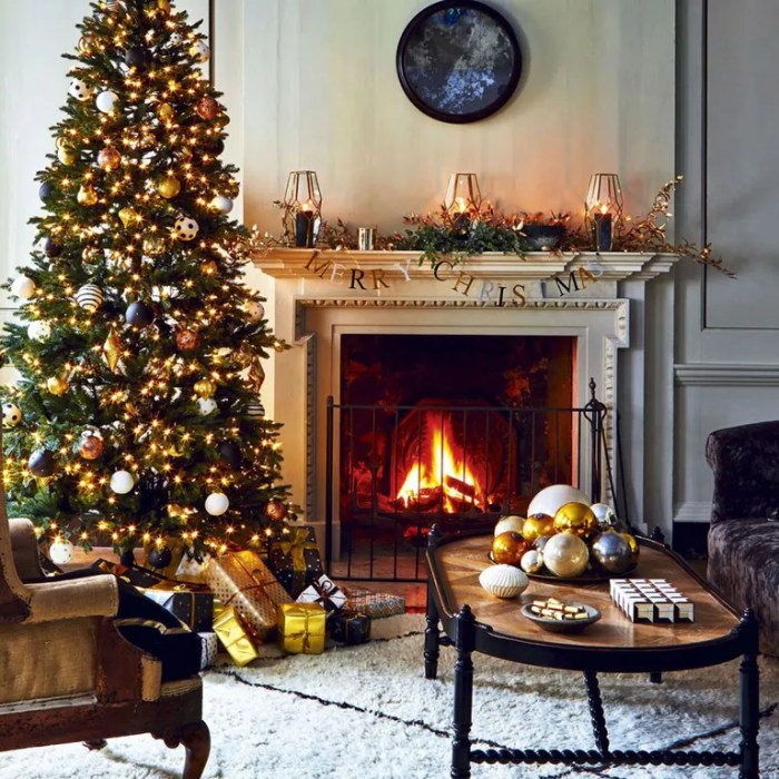 How to decorate a sitting room for christmas