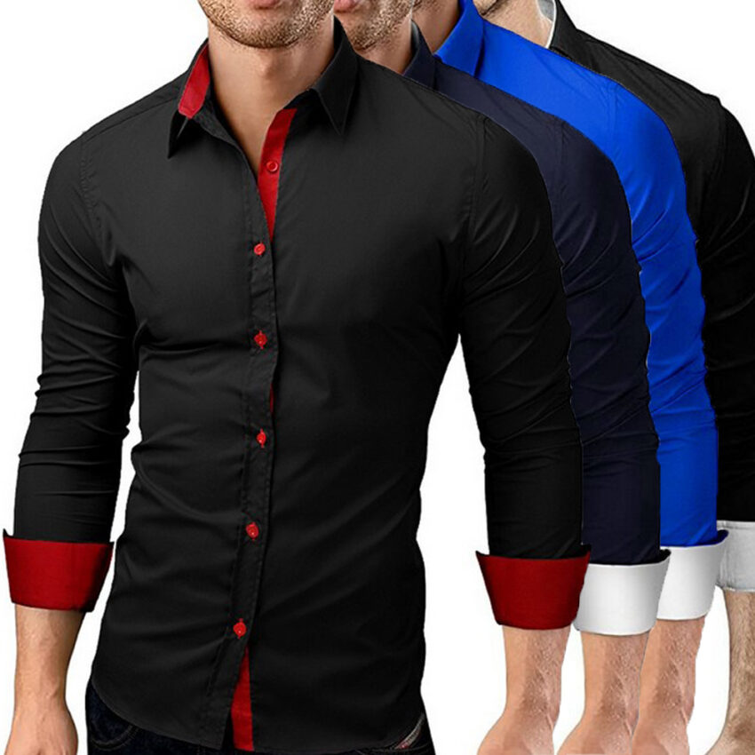 New style men's dress shirts