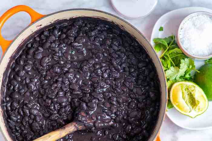 How to cook black beans puerto rican style