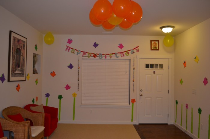 How to simple decorate room for birthday