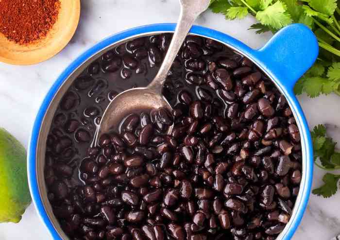 How to cook black beans puerto rican style