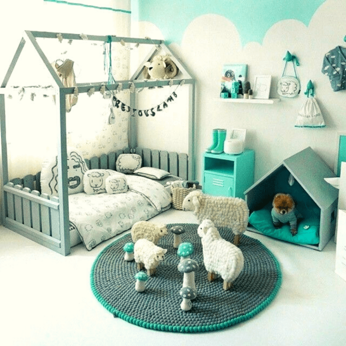 How to decorate a dog room