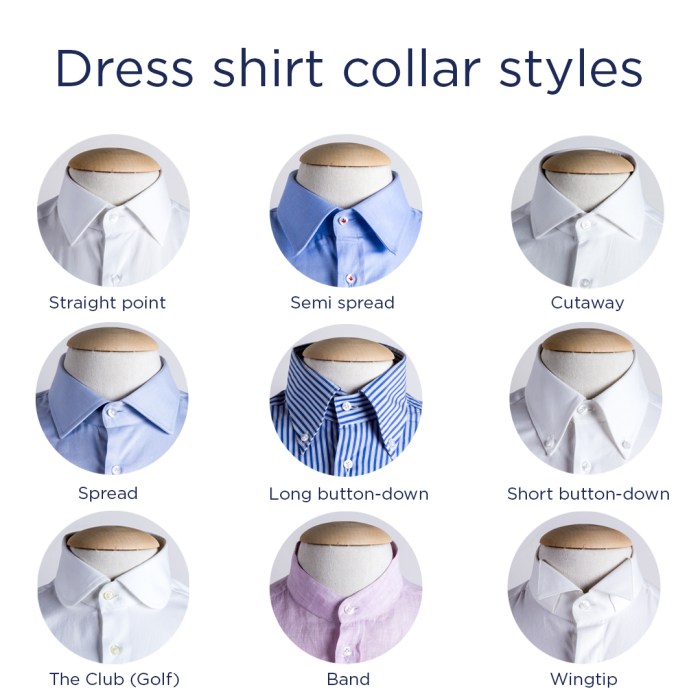 Men dress shirt styles