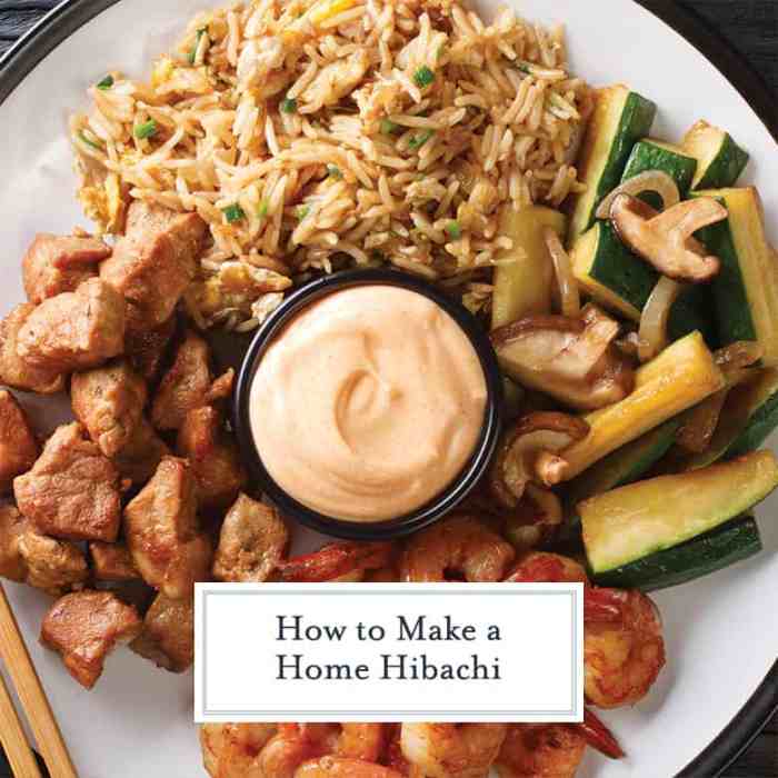 Hibachi cook