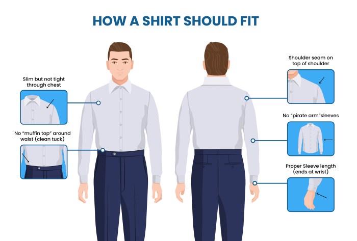 Dress shirt sizes mens