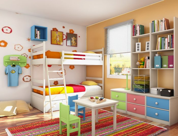 How to decorate a toddlers room